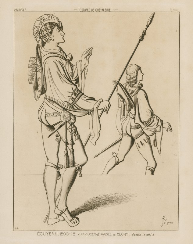 Escuderos, 1500-1515 de Raphael Jacquemin