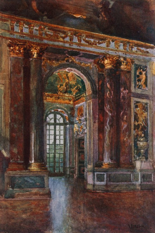 Arco en la Galería de los Espejos, Versalles de Rene Binet
