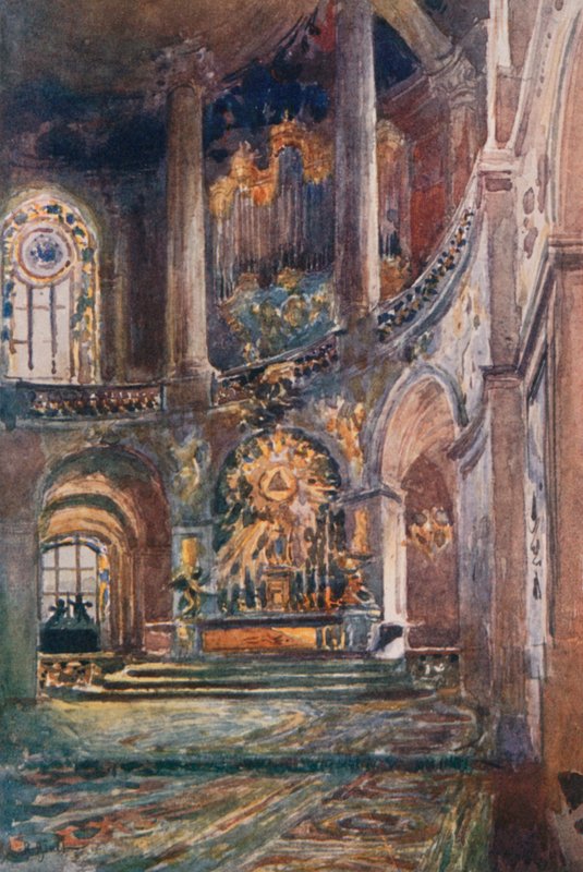 Coro de la Capilla, Versalles de Rene Binet