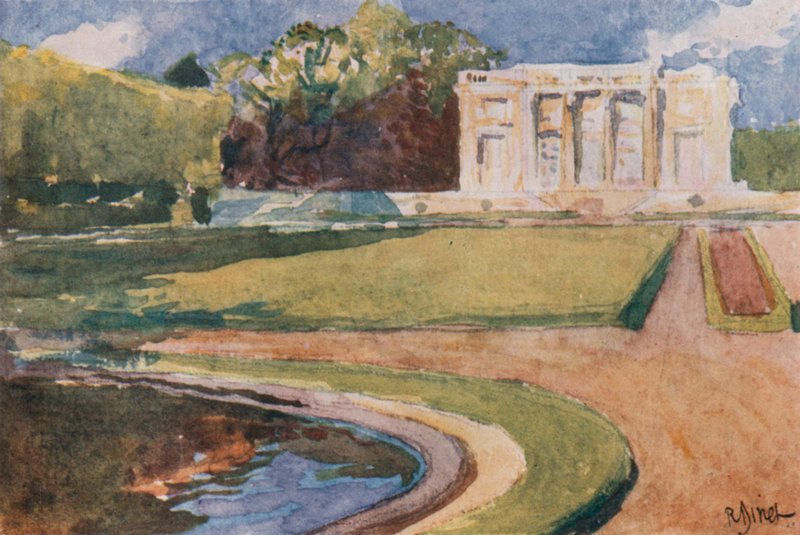 Petit Trianon, Versalles de Rene Binet