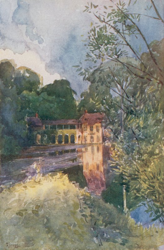 Aldea del Petit Trianon, Versalles de Rene Binet