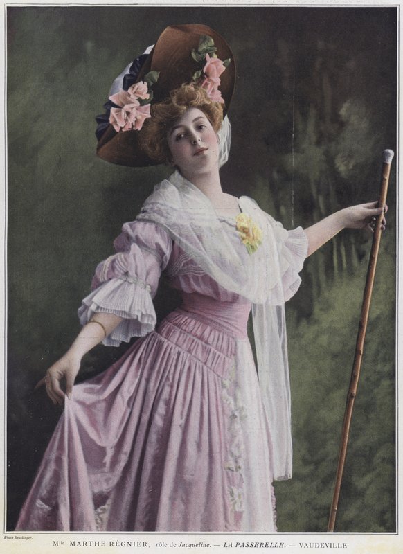 Marthe Regnier como Jacqueline en La Passerelle de Reutlinger Studio