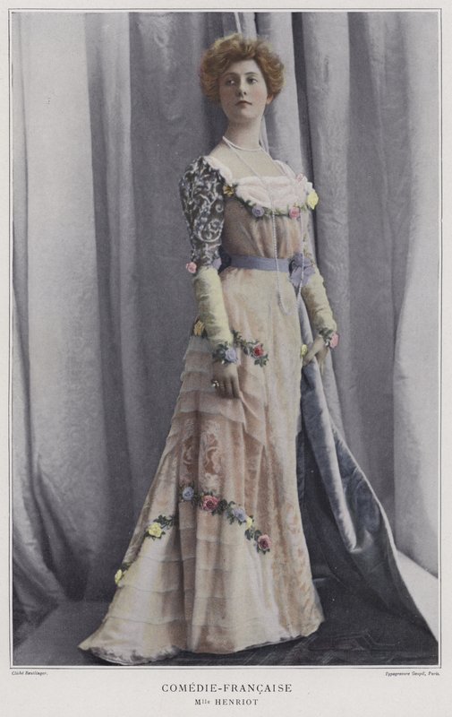 Henriette Henriot, actriz francesa de Reutlinger Studio