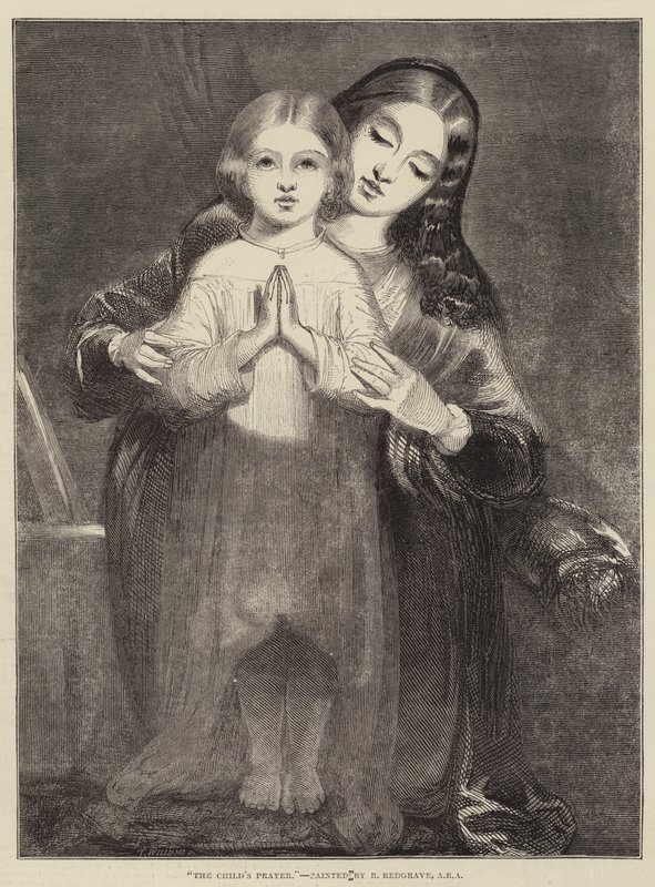 La oración del niño de Richard Redgrave