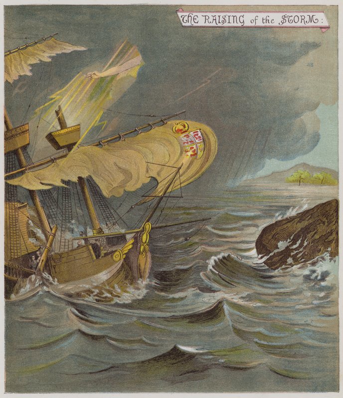 Ilustración de La tempestad de Richard Andre