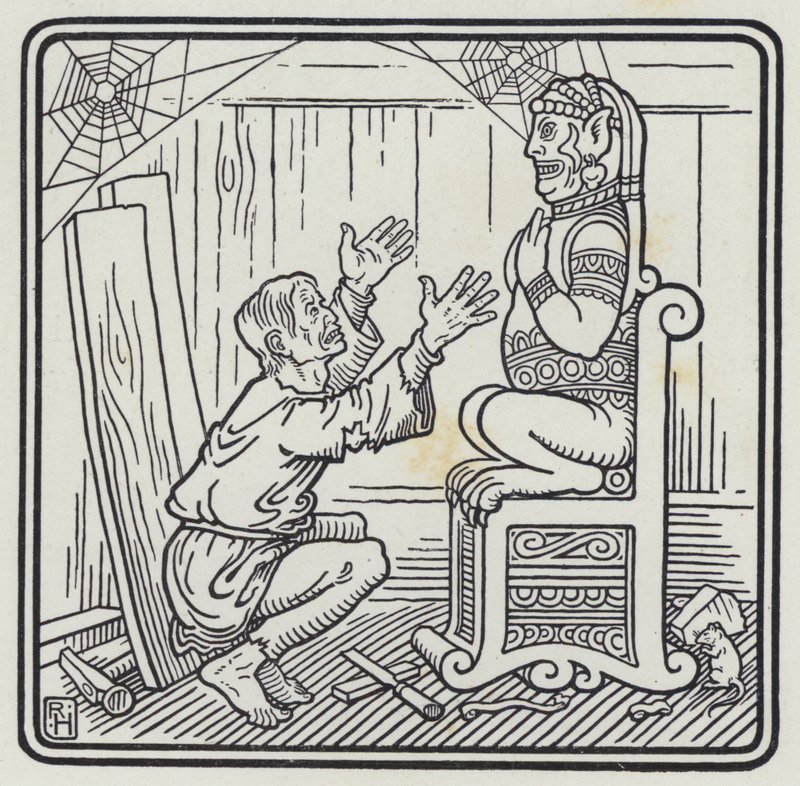 El Hombre y el Dios de Madera de Richard Heighway