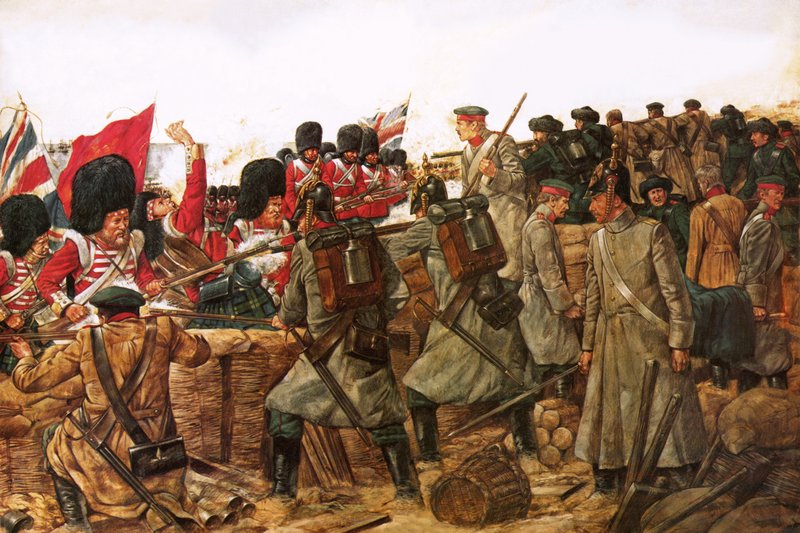 Batalla del río Alma de Richard Hook