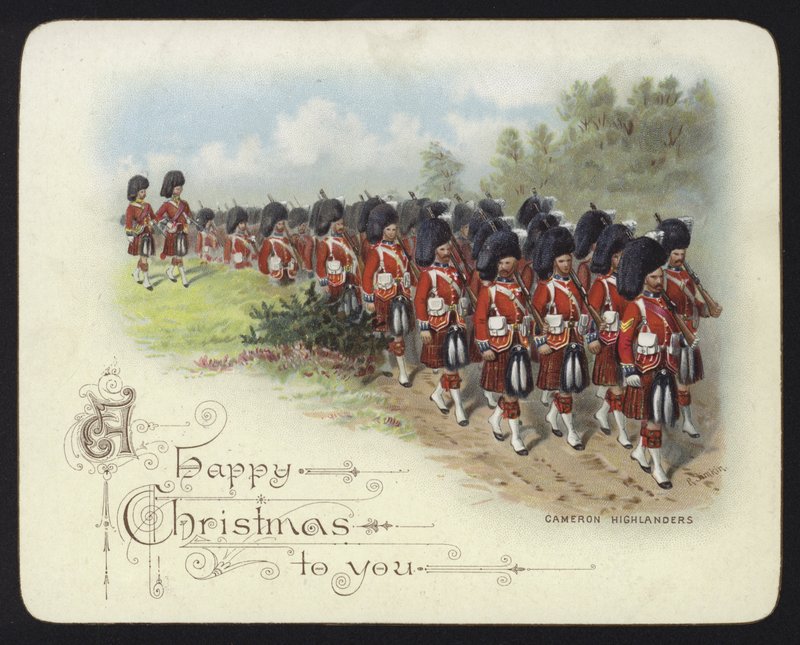 Cameron Highlanders de Richard Simkin