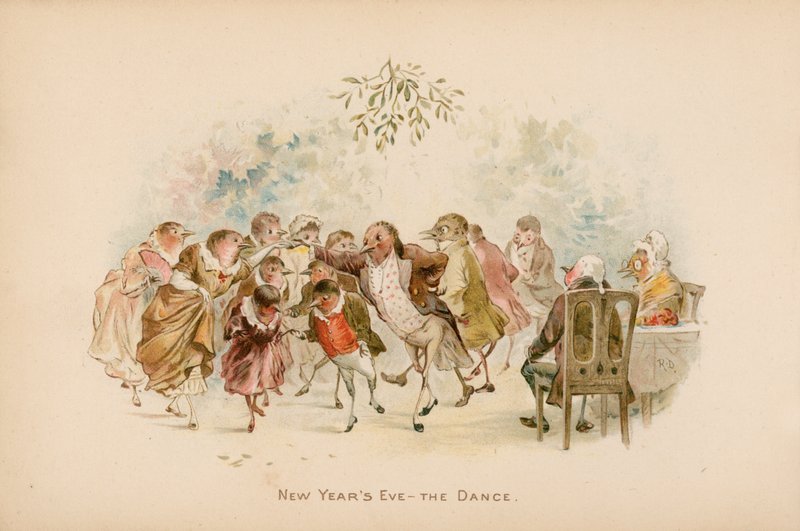 Ilustración para The Twigs o Navidad en Ruddock Hall de Robert Dudley