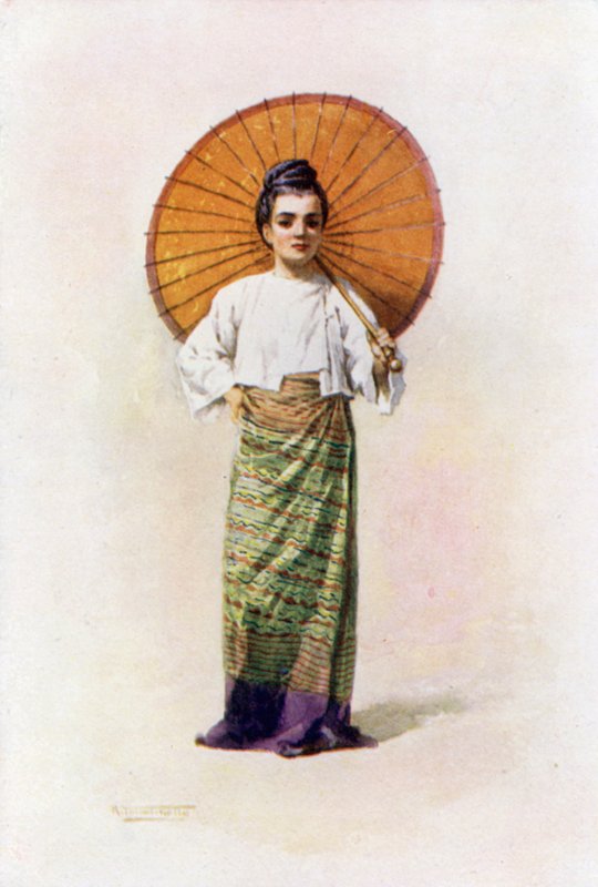 Ma-Hla-Byu (Señorita Bonita y Justa) de Robert George Talbot Kelly