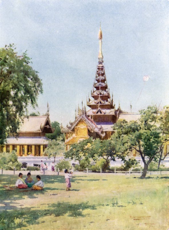 "El Centro del Universo", Mandalay de Robert George Talbot Kelly