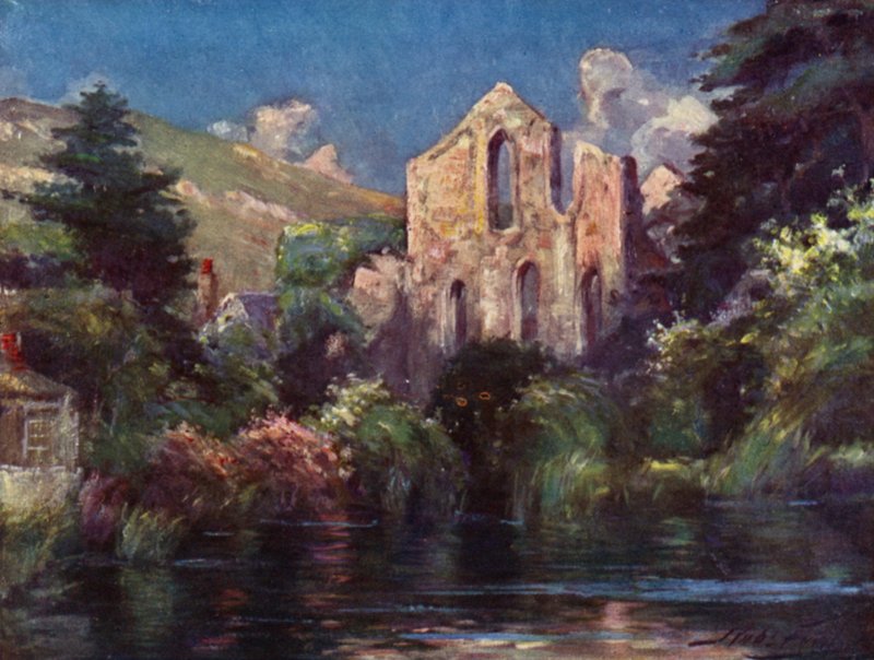 Abadía de Valle Crucis de Robert (after) Fowler