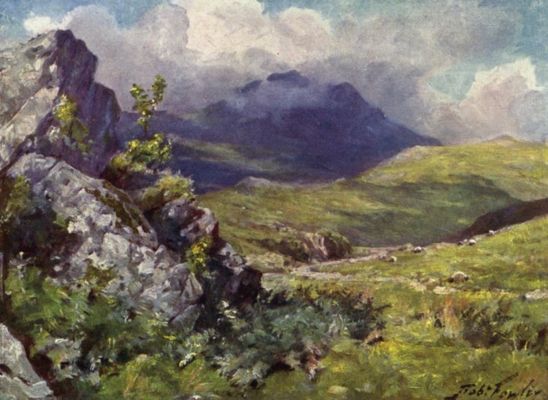 Vista de Moelwyn de Robert (after) Fowler