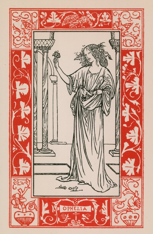 Ofelia, Hamlet de Robert Anning Bell