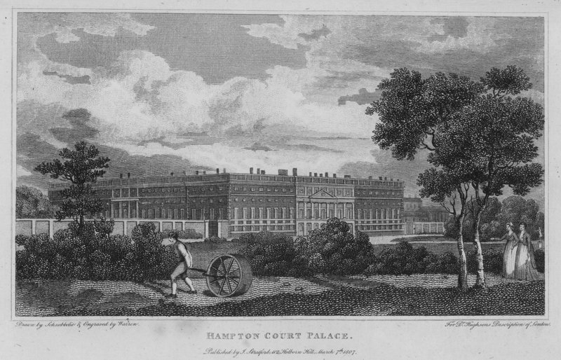 Palacio de Hampton Court de Robert Blemell (after) Schnebbelie