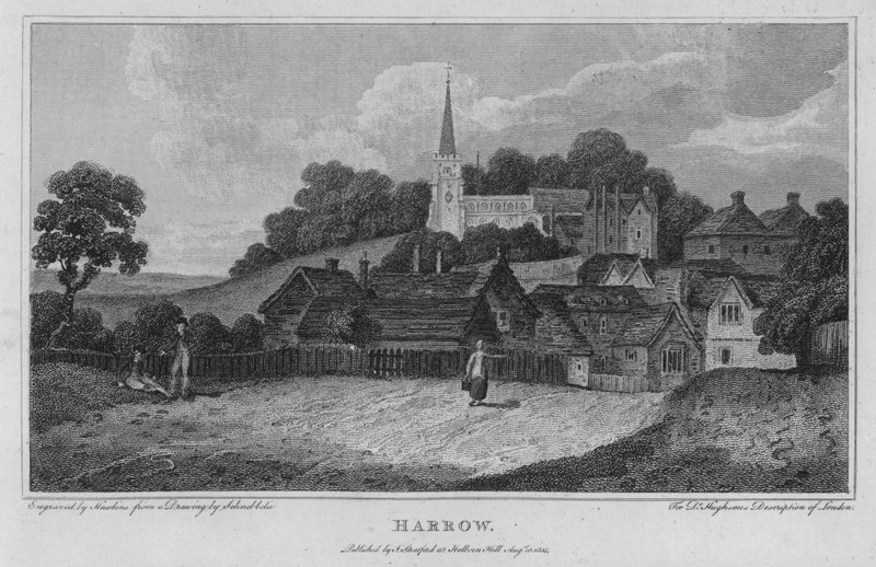 Harrow (grabado) de Robert Blemell (after) Schnebbelie