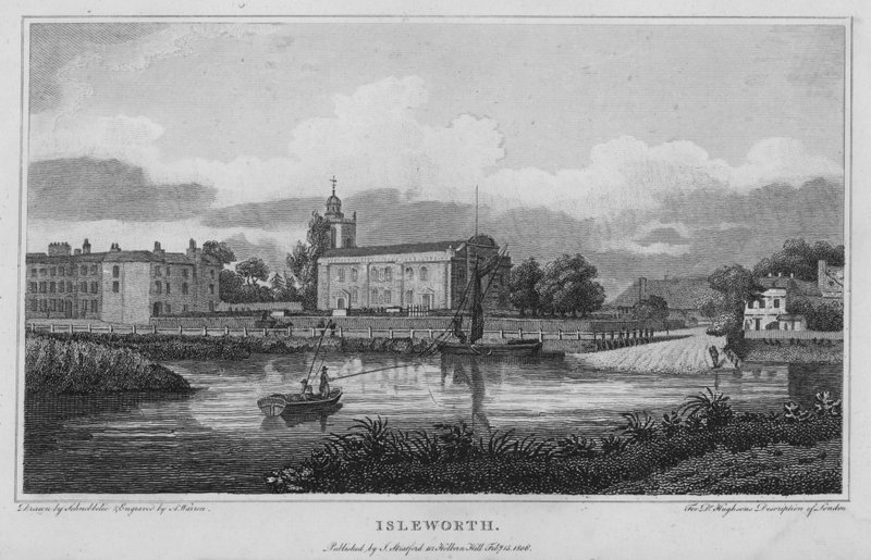 Isleworth (grabado) de Robert Blemell (after) Schnebbelie