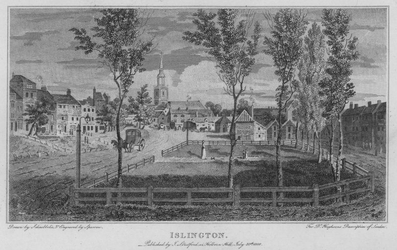 Islington (grabado) de Robert Blemell (after) Schnebbelie