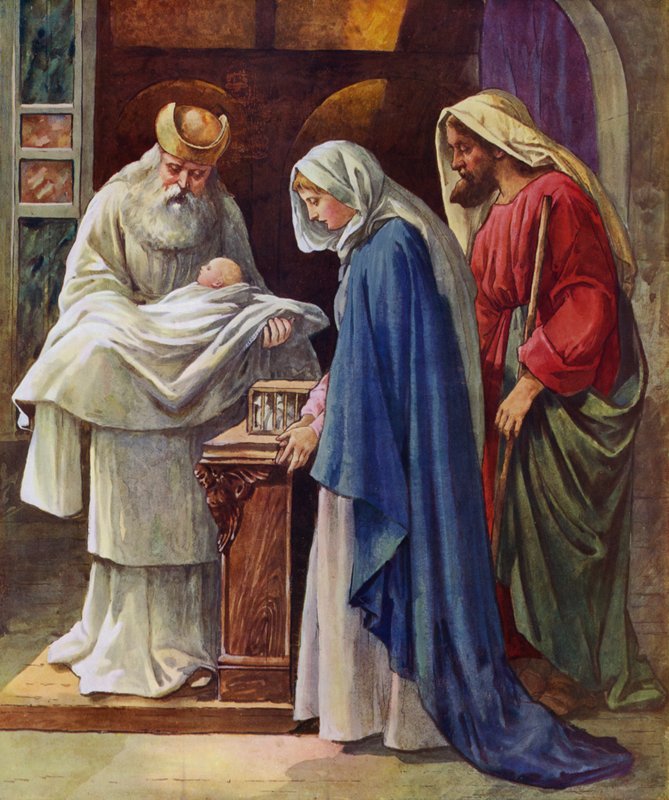 El bebé en el templo de Robert Hope