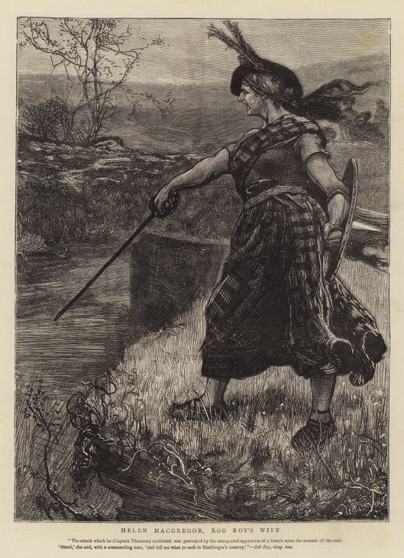 Helen Macgregor, Esposa de Rob Roy de Robert Walker Macbeth