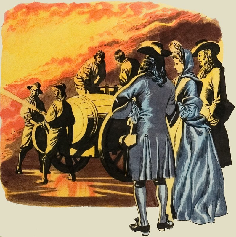 Gran Incendio de Londres de Ron Embleton