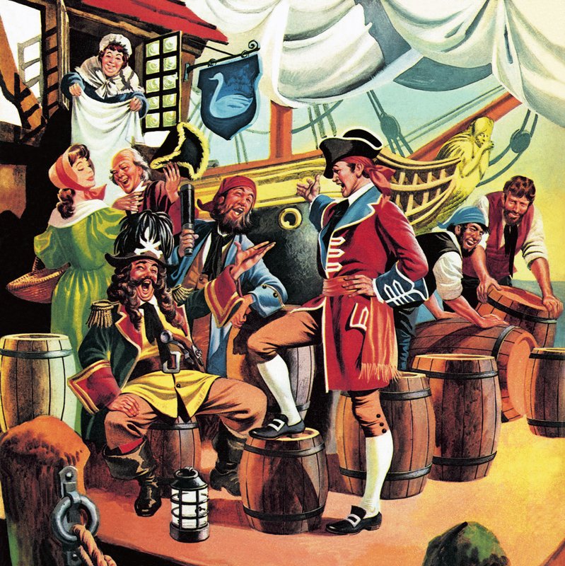 Los piratas de Penzance de Ron Embleton