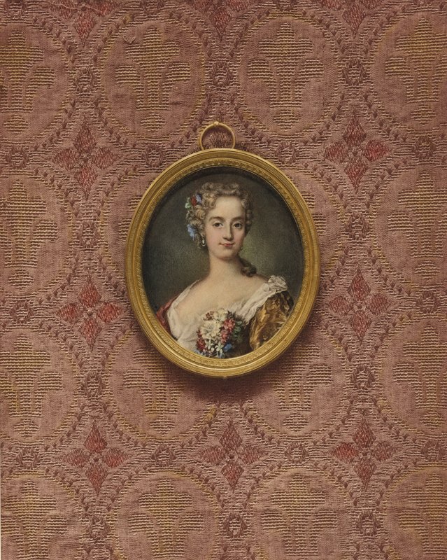 Retrato de una dama desconocida de Rosalba Giovanna Carriera