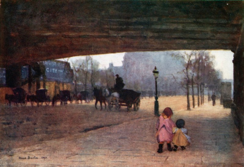 Bajo el puente de Hungerford de Rose Maynard Barton