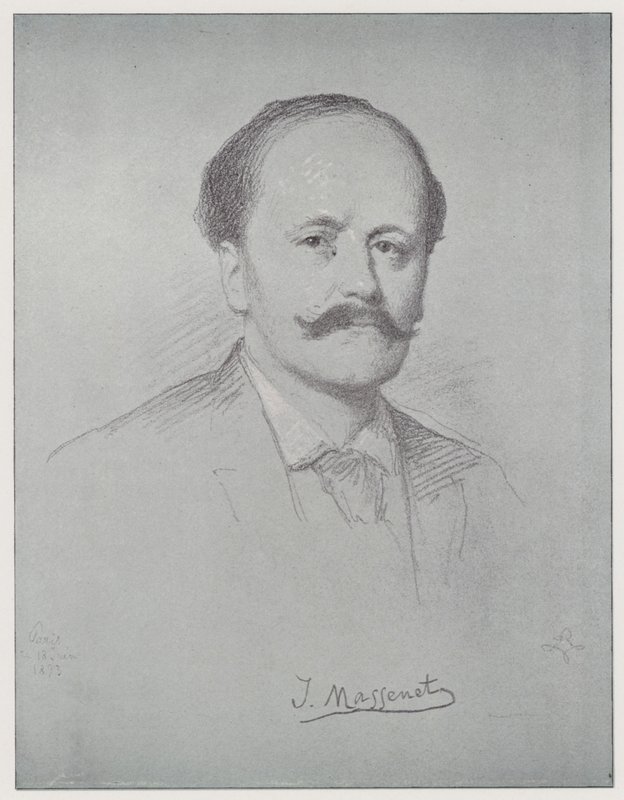 Jules Emile Frederic Massenet de Rudolf Lehmann