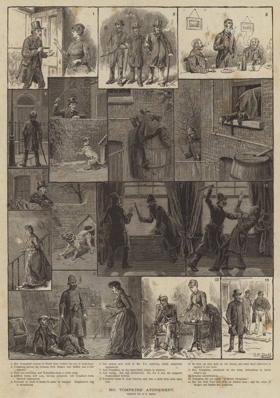 La expiación del Sr. Tompkins de S.T. Dadd