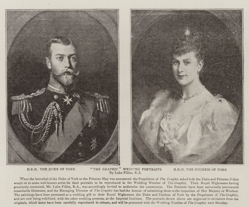 Los Retratos de la Boda Gráfica de Samuel Luke Fildes