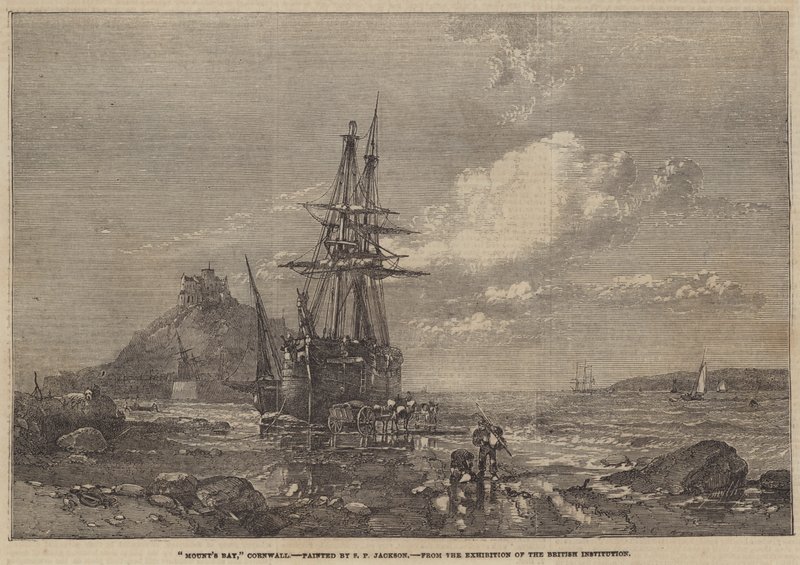 Bahía de Mount, Cornualles de Samuel Phillips Jackson