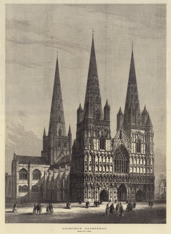 Catedral de Lichfield de Samuel Read
