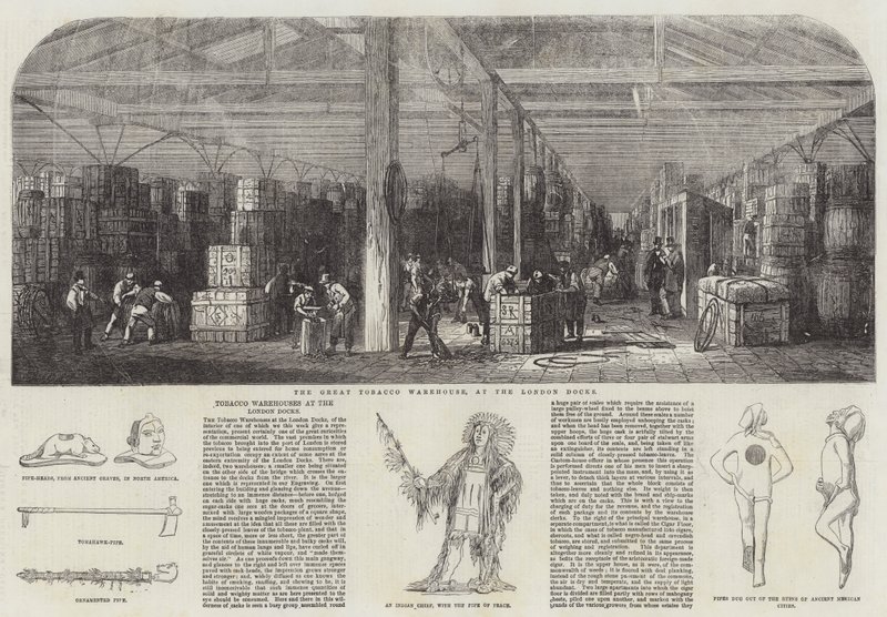 El gran almacén de tabaco de Samuel Read