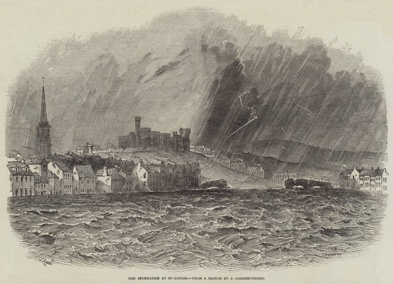 La inundación en Inverness de Samuel Read