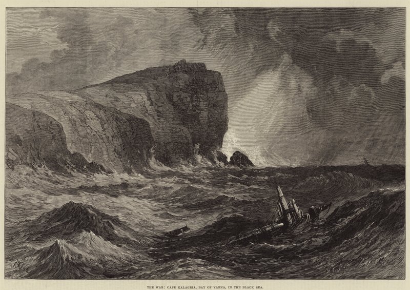 La Guerra, Cabo Kalagria, Bahía de Varna, en el Mar Negro de Samuel Read