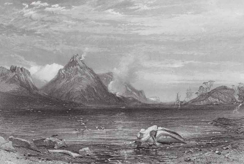 Australia: Old Whaling Station (grabado) de Samuel (after) Prout