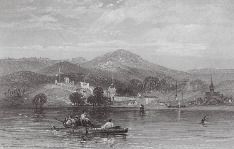 Australia: Port Arthur, Tasmania (grabado) de Samuel (after) Prout