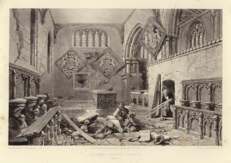 Iglesia de Arundel de Samuel Prout