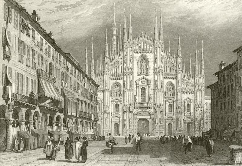 Catedral de Milán de Samuel Prout