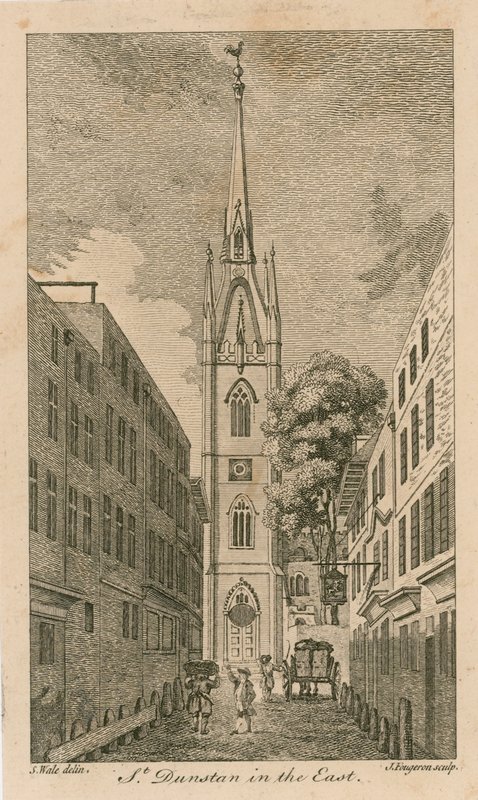 San Dunstan en el Este, Londres de Samuel Wale