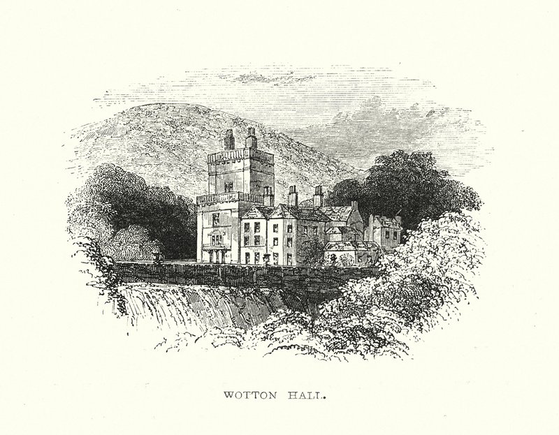 Watton Hall (grabado) de Samuel Williams