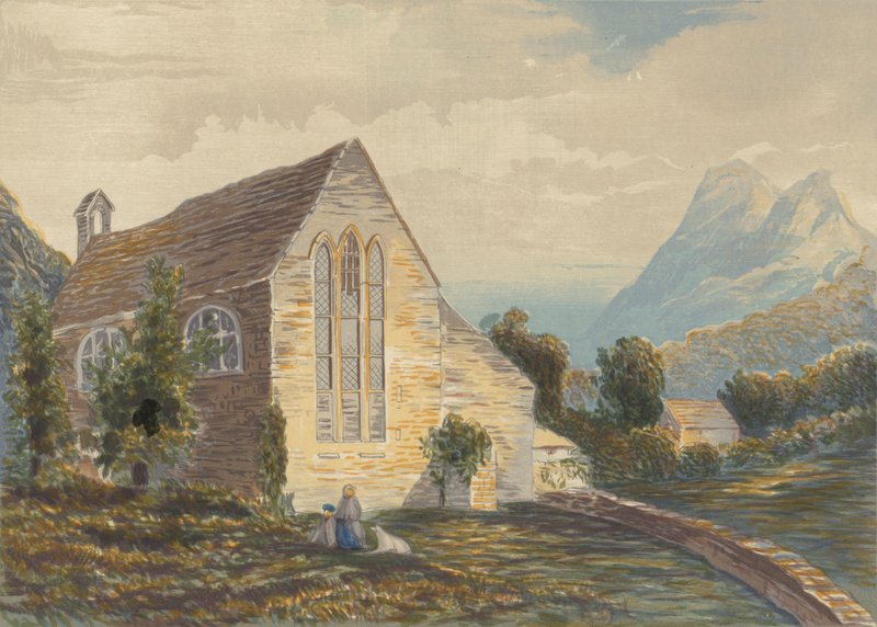 Santa María, Beddgelert, Carnarvonshire de Sidney Corner