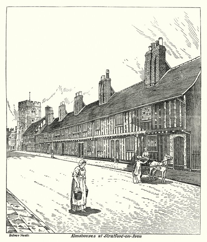 Asilos en Stratford-upon-Avon de Sidney Heath