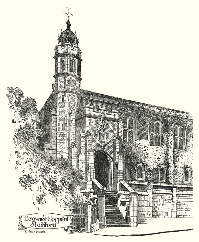El hospital de Browne, Stamford de Sidney Heath