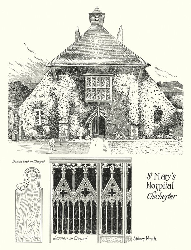 Hospital de Santa María, Chichester de Sidney Heath