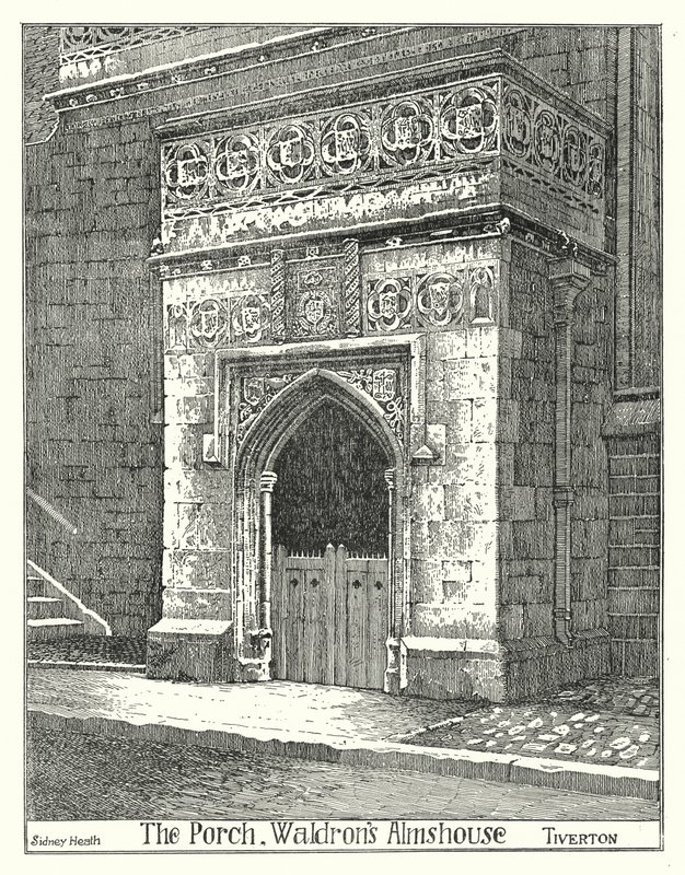 El Pórtico, Asilo de Waldron, Tiverton de Sidney Heath
