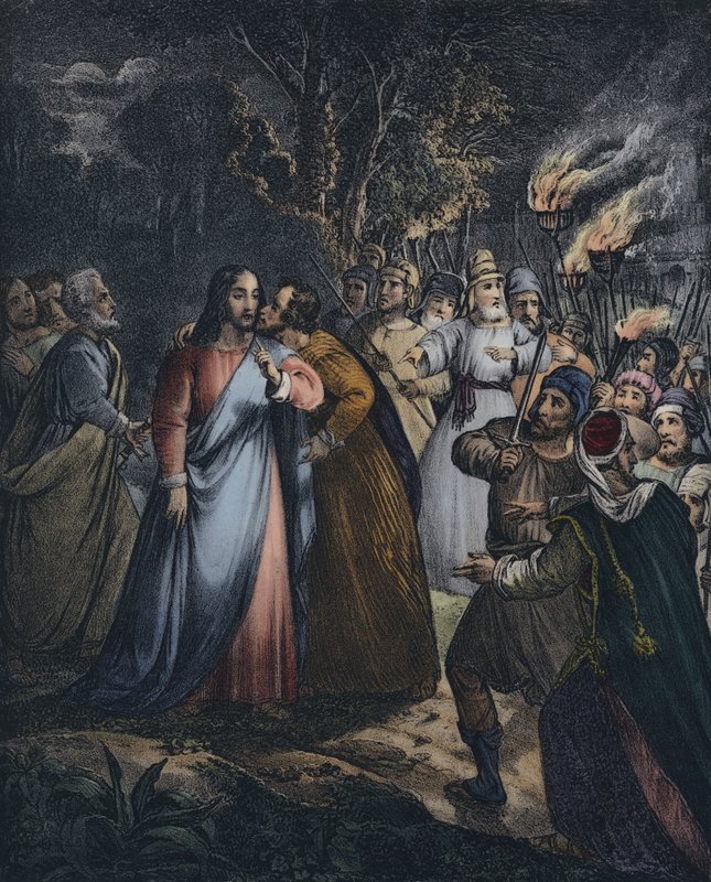 Judas traiciona a su maestro de Siegfried Detler Bendixen
