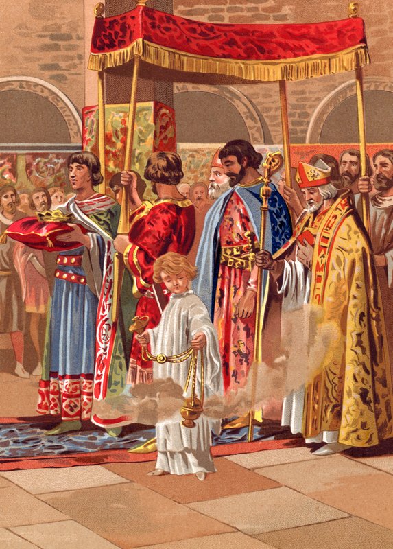Coronación de Recaredo de Spanish School