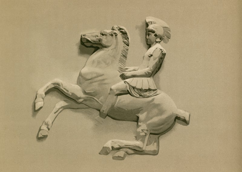Fragmento del friso del Partenón de Spanish School